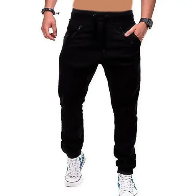 Slim Fit Gestreepte Cargo Broek - Parsido