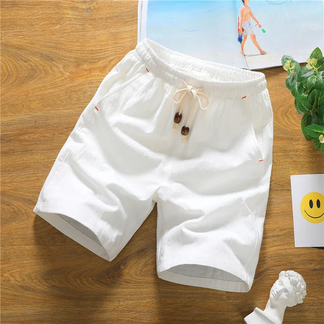 Luchtige Katoen/Linnen Zomer Short - Parsido