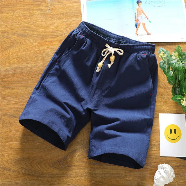 Luchtige Katoen/Linnen Zomer Short - Parsido