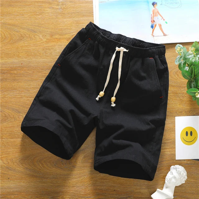 Luchtige Katoen/Linnen Zomer Short - Parsido