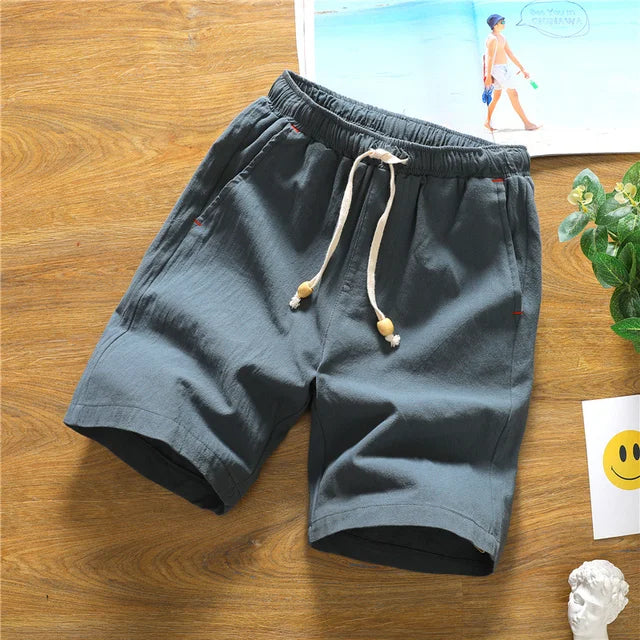 Luchtige Katoen/Linnen Zomer Short - Parsido