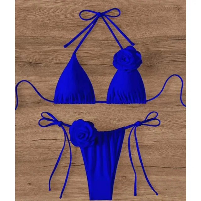 Modieuze Sexy Bloemen Bikini - Parsido