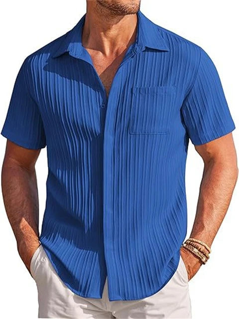 Casual Zomers Katoenen Overhemd - Parsido