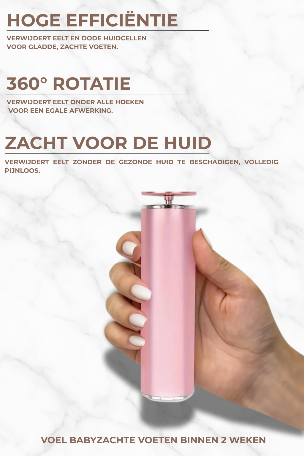 PEDIVELLE Elektrische Eeltverwijderaar - Parsido