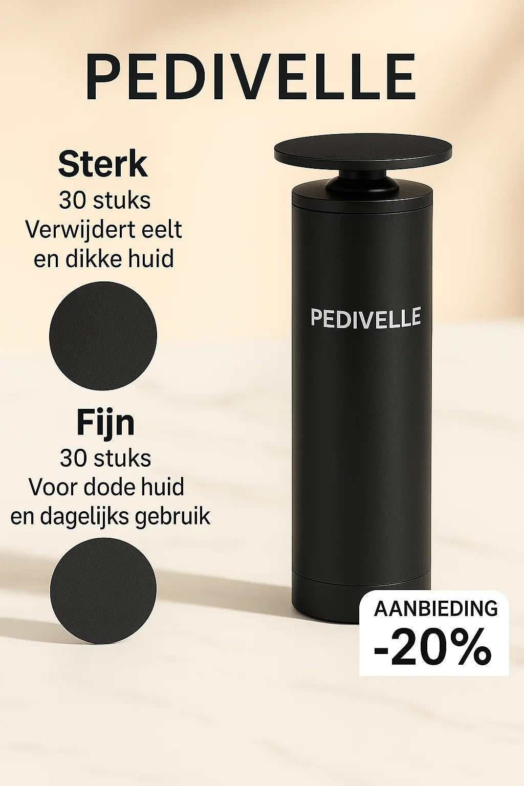 PEDIVELLE Elektrische Eeltverwijderaar - Parsido