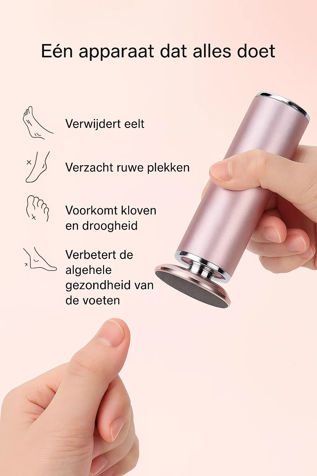 PEDIVELLE Elektrische Eeltverwijderaar - Parsido