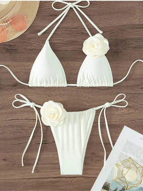 Modieuze Sexy Bloemen Bikini - Parsido