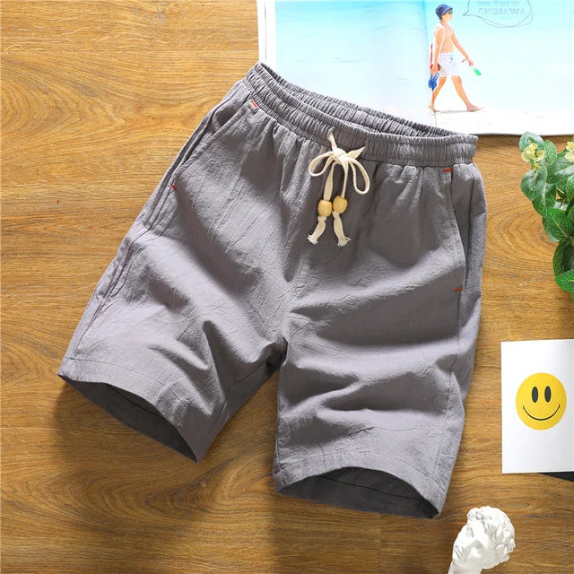 Luchtige Katoen/Linnen Zomer Short - Parsido