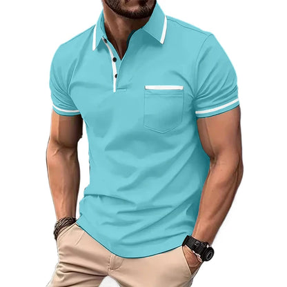 Casual Lichtgewicht  Polo Shirt - Parsido