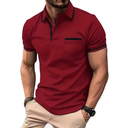 Casual Lichtgewicht  Polo Shirt - Parsido