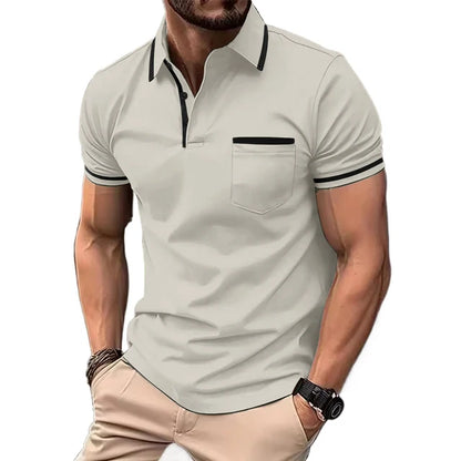 Casual Lichtgewicht  Polo Shirt - Parsido