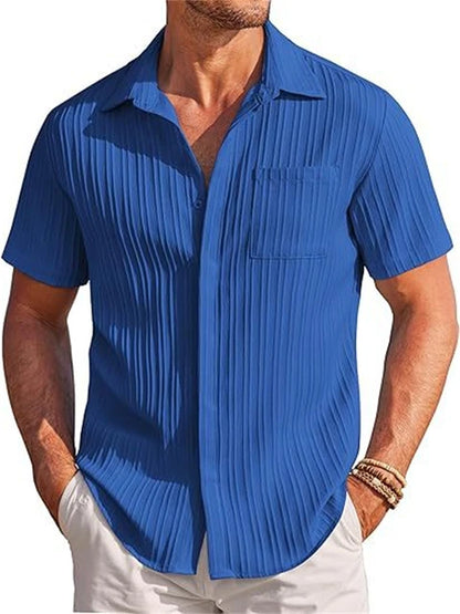 Casual Zomers Katoenen Overhemd - Parsido