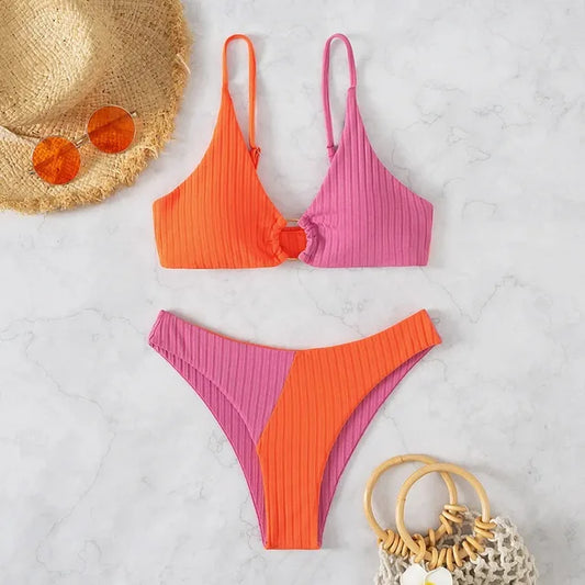 Sexy High-Waist Push-Up Bikini - Parsido