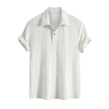 Casual Luxe Jacquard Polo - Parsido