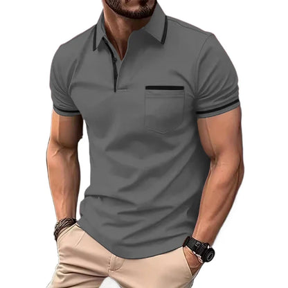 Casual Lichtgewicht  Polo Shirt - Parsido