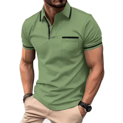 Casual Lichtgewicht  Polo Shirt - Parsido