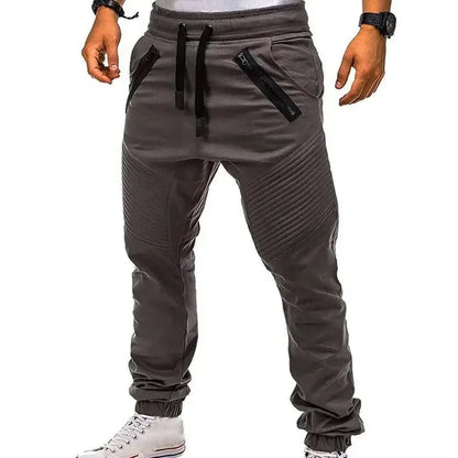 Slim Fit Gestreepte Cargo Broek - Parsido