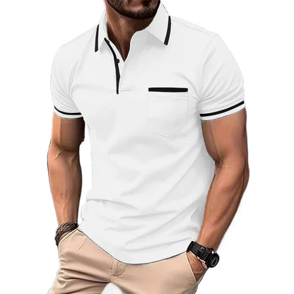 Casual Lichtgewicht  Polo Shirt - Parsido