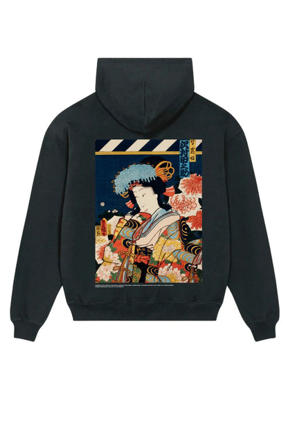 HOPERA Portraits of Actor heavyweight hoodie in zwart